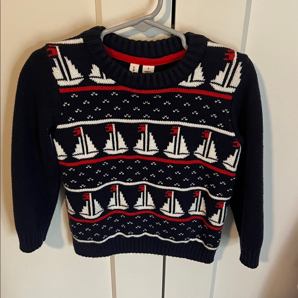 Janie and Jack sailboat sweater ⛵️